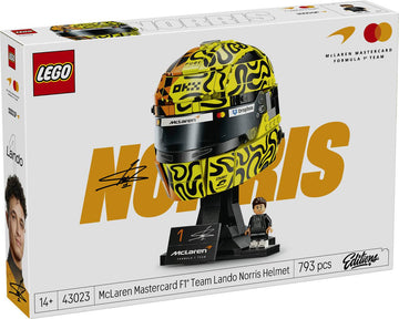 LEGO Editions F1 Helmets McLaren Mastercard F1 Team Lando Norris Helmet 43023