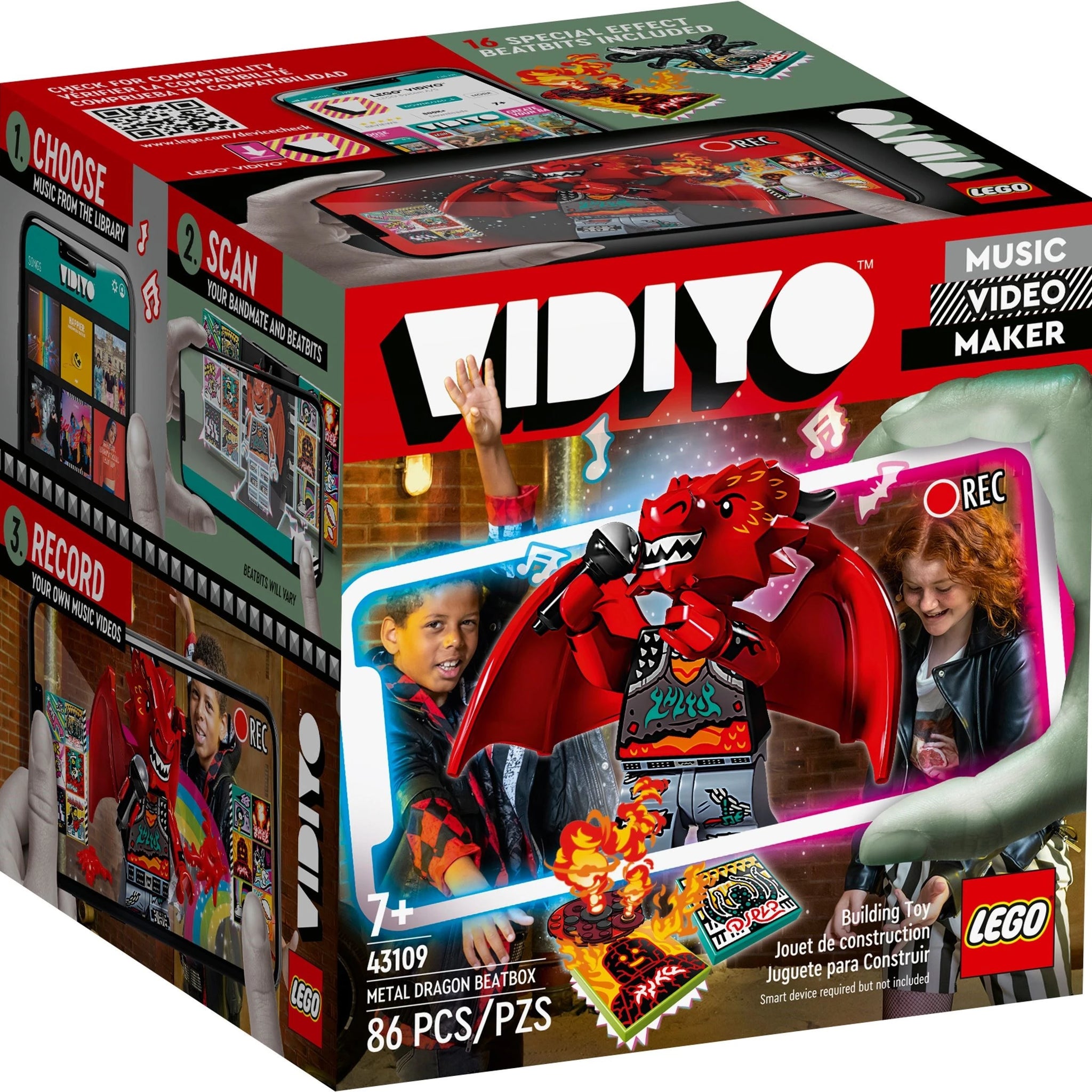 LEGO Vidiyo Metal Dragon BeatBox 43109