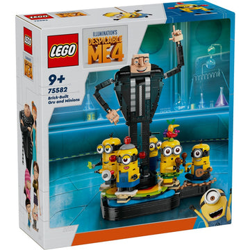 LEGO Minions Brick-Built Gru and Minions 75582