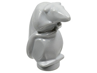 LEGO ANIMAL Rat / Mouse, Standing (Light Bluish Gray) 50687