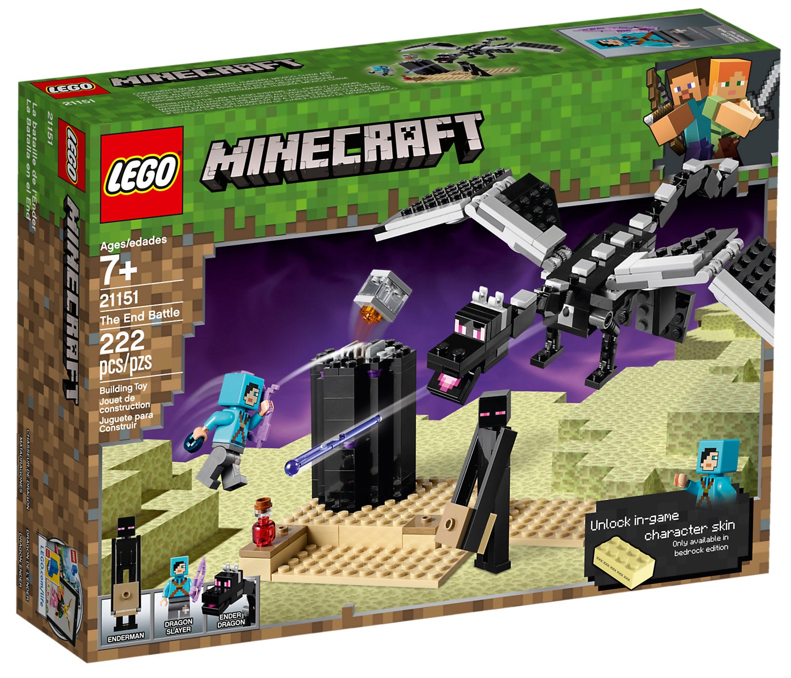 LEGO Minecraft The End Battle 21151