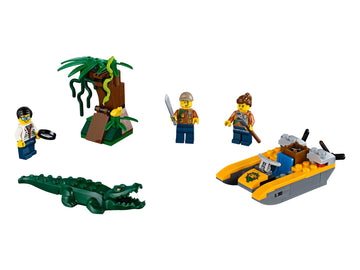 PRE-LOVED LEGO City Jungle Starter Set 60157 (No Box)