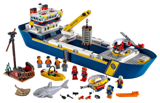 LEGO City Deep Sea Explorers Ocean Exploration Ship 60266