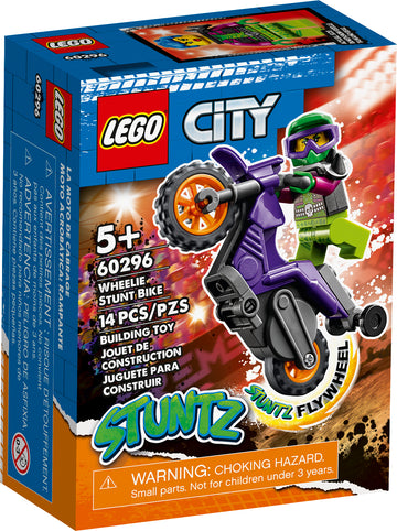LEGO City Stuntz Wheelie Stunt Bike 60296