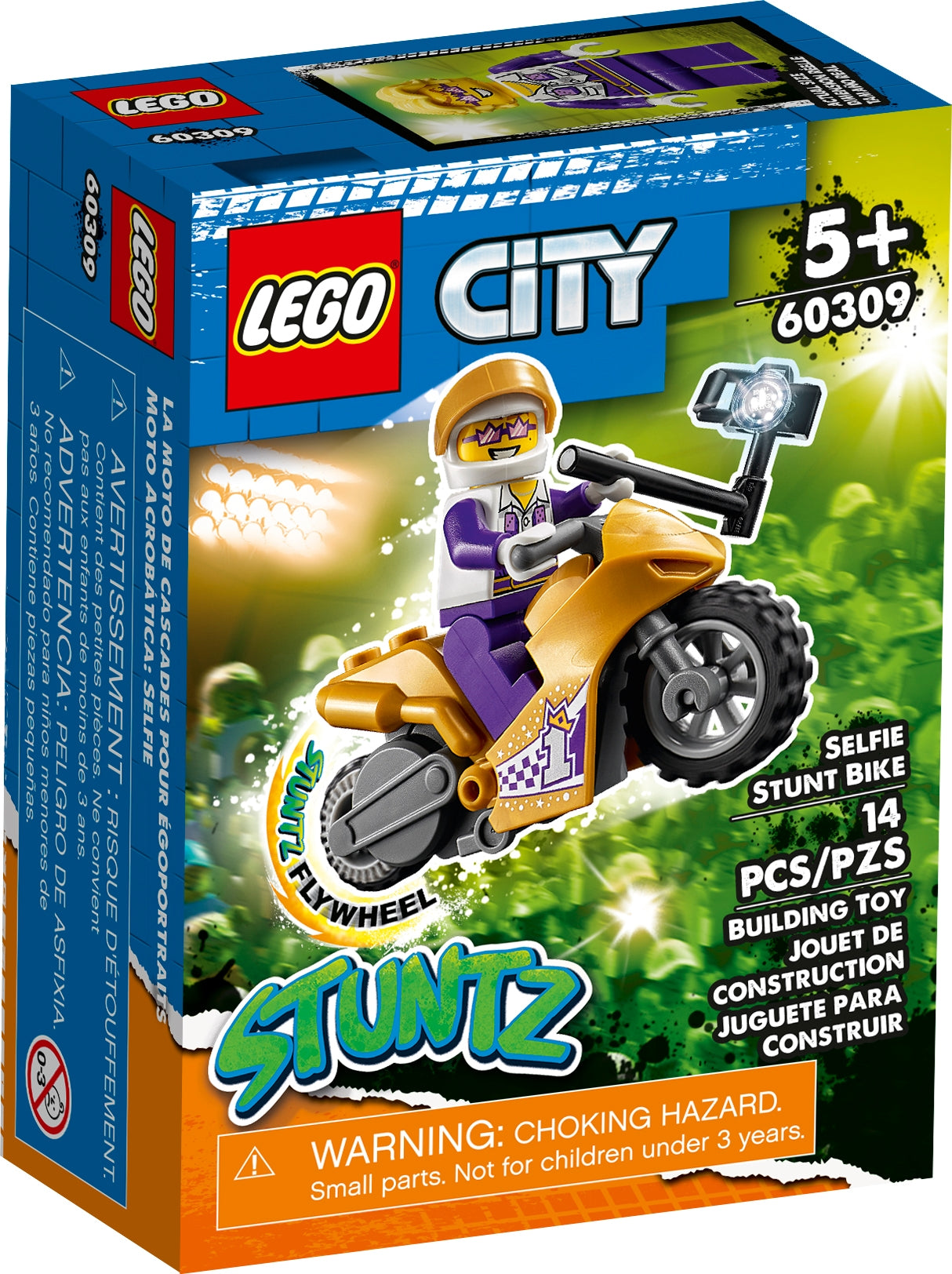LEGO City Stuntz Selfie Stunt Bike 60309