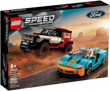 LEGO Speed Champions Ford GT Heritage Edition and Bronco R 76905