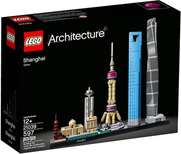 PRE-LOVED LEGO Architecture Skylines Shanghai 21039 (No Box)