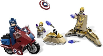 PRE-LOVED LEGO Avengers Captain America's Avenging Cycle 6865 (No Box)