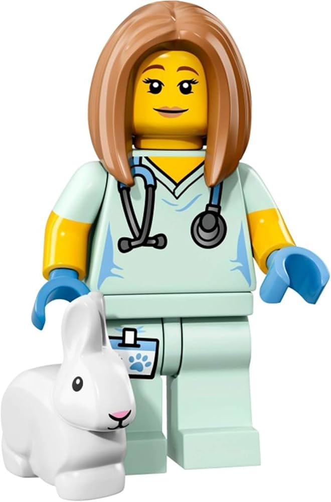 LEGO MINIFIG Veterinarian, Series 17 col17-5