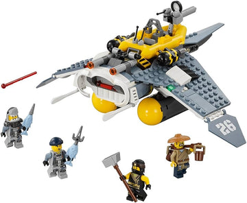 PRE-LOVED LEGO The LEGO Ninjago Movie Manta Ray Bomber 70609 (No Box)