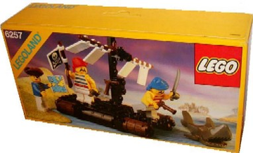 LEGO Pirates Castaway's Raft 6257