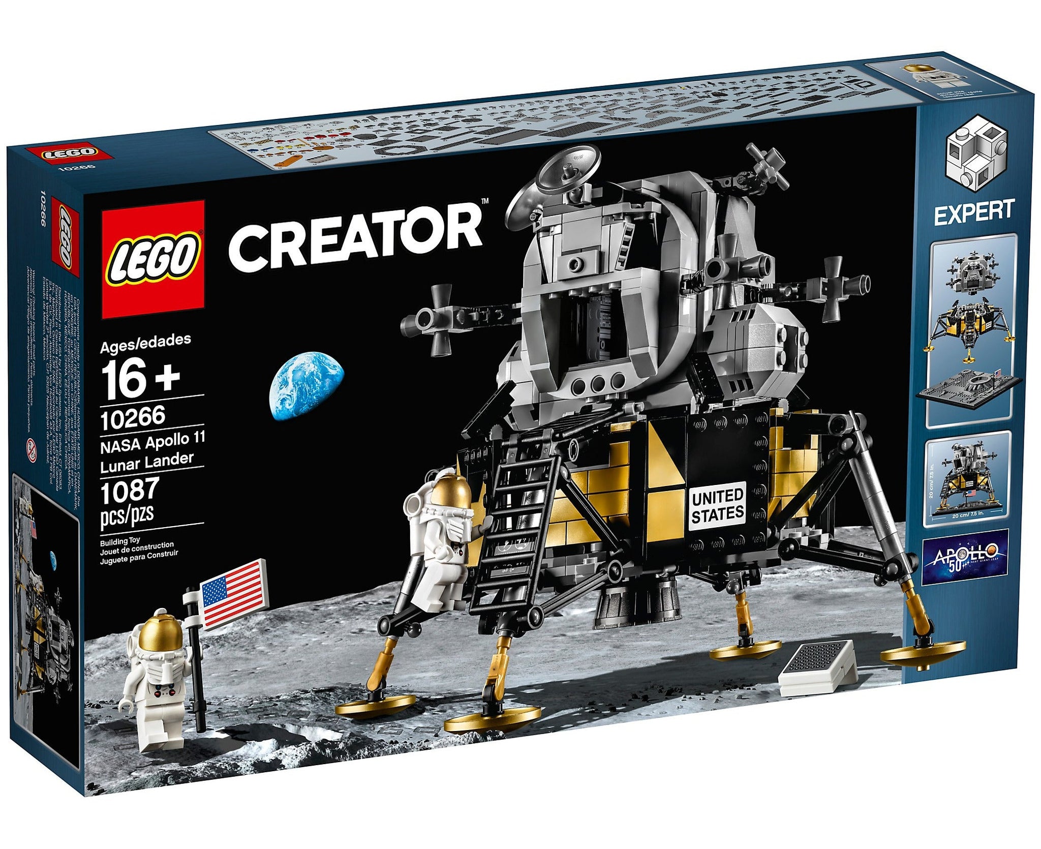 LEGO Space NASA Apollo 11 Lunar Lander 10266