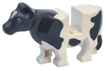 LEGO ANIMAL Cow with Black Spots Pattern 64452pb02