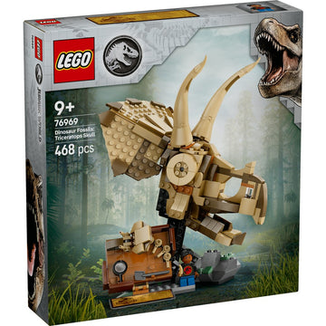 LEGO Jurassic World Dinosaur Fossils Triceratops Skull 76969