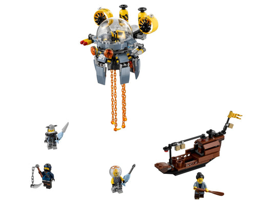 The LEGO Ninjago Movie Flying Jelly Sub 70610