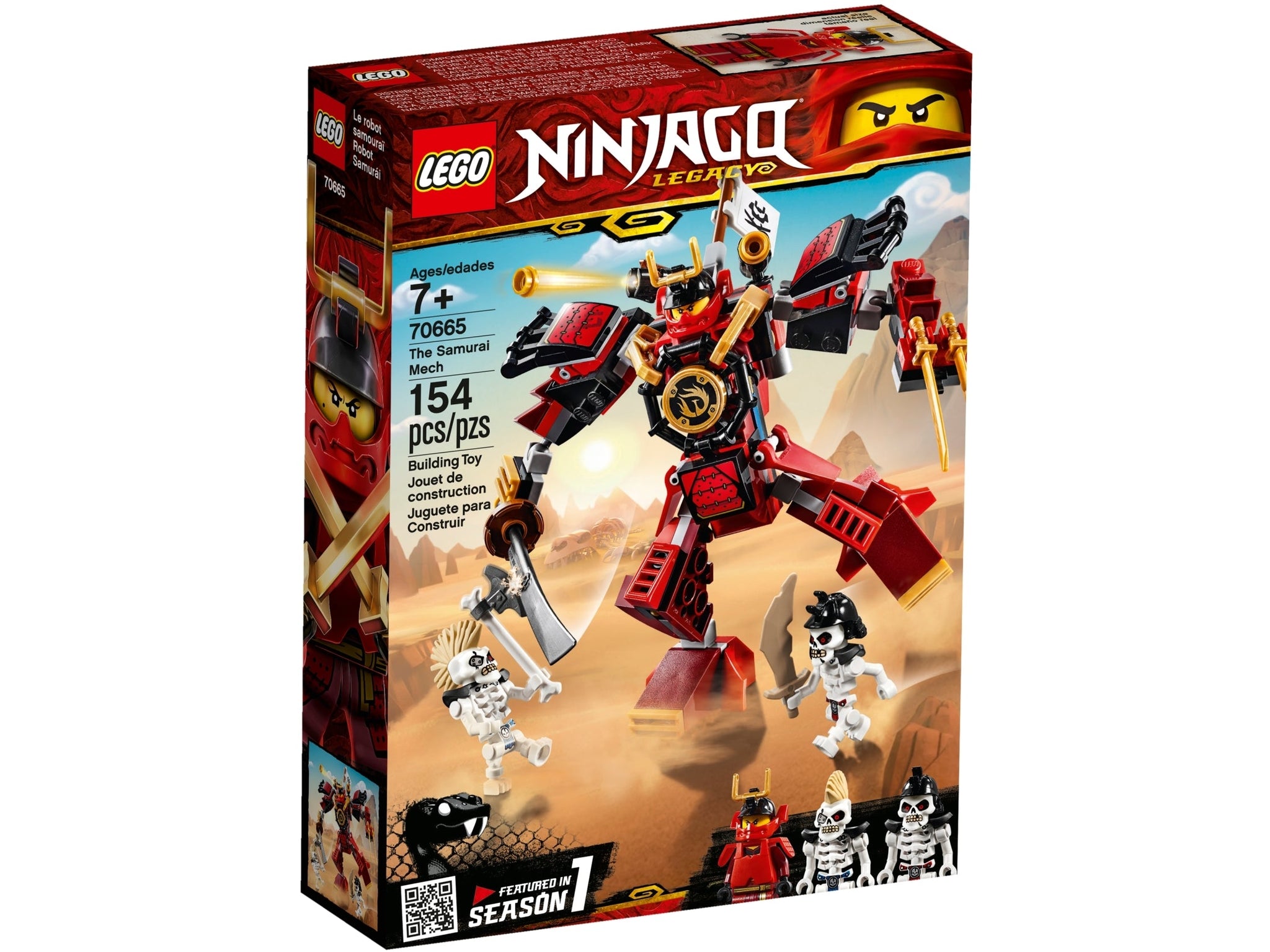 LEGO Ninjago Legacy The Samurai Mech 70665