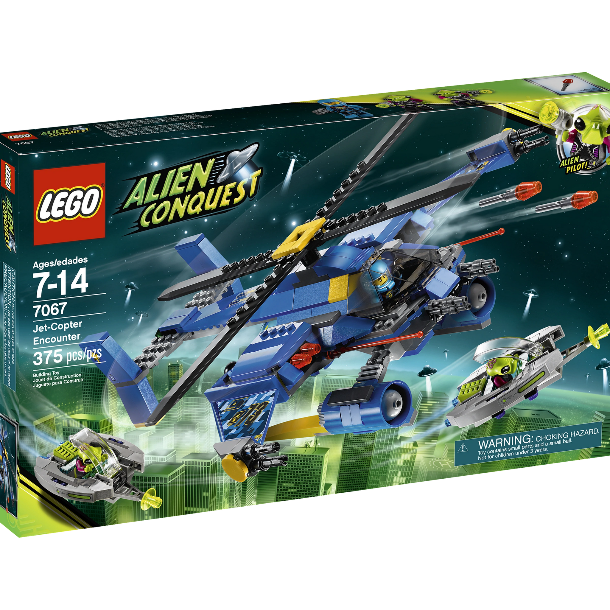 LEGO Alien Conquest Jet-Copter Encounter 7067