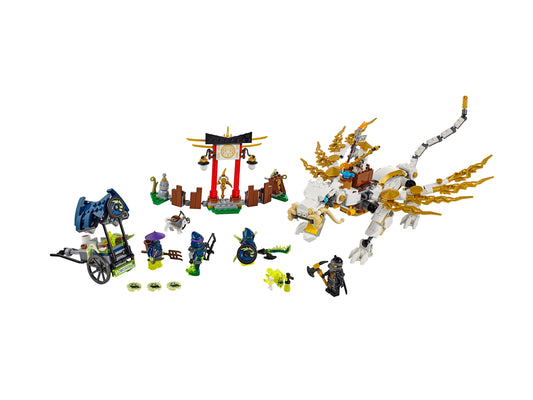 PRE-LOVED LEGO Ninjago Master Wu Dragon 70734