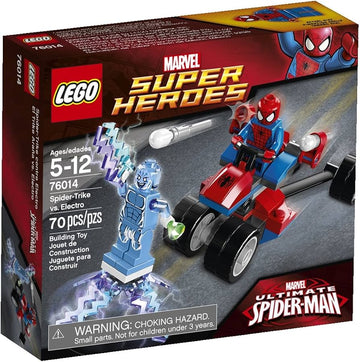 PRE-LOVED LEGO Ultimate Spider-Man Spider-Trike vs. Electro 76014