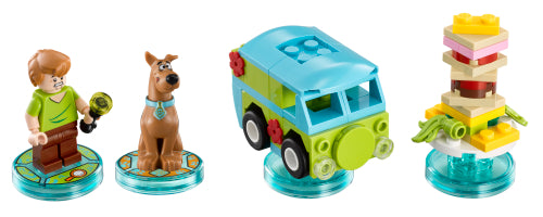 PRE-LOVED LEGO Dimensions Team Pack Scooby-Doo 71206 (No Box)