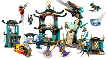 PRE-LOVED LEGO Ninjago Temple of the Endless Sea 71755 (No Box)