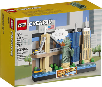 PRE-LOVED LEGO Creator New York Postcard 40519 (No Box)