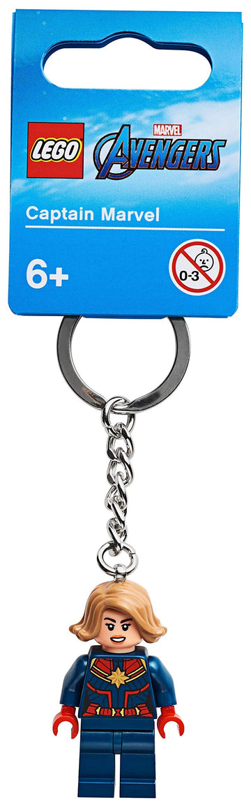 LEGO Marvel Super Heroes Captain Marvel Keyring Key Chain 854064