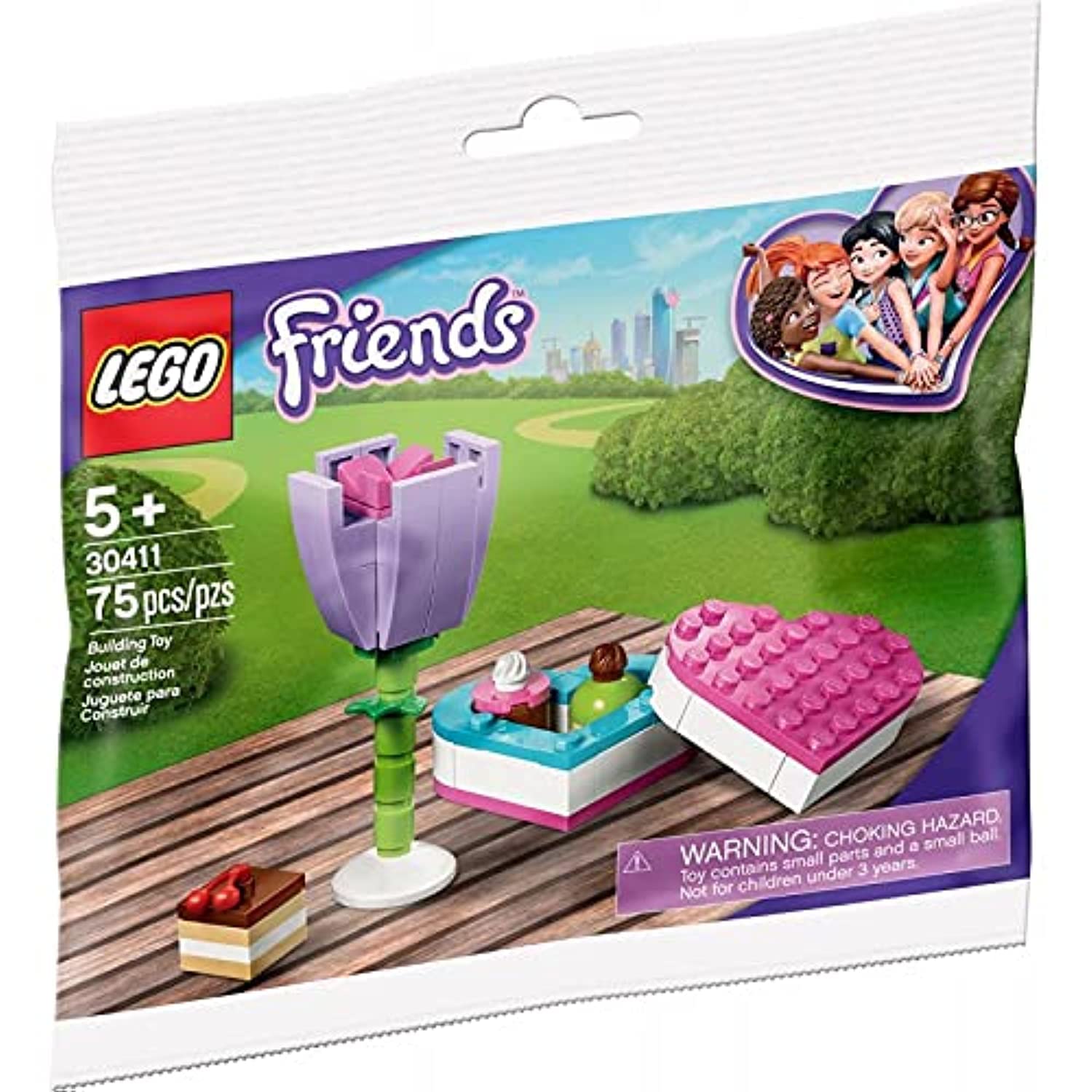 LEGO POLYBAG Friends Chocolate Box & Flower 30411