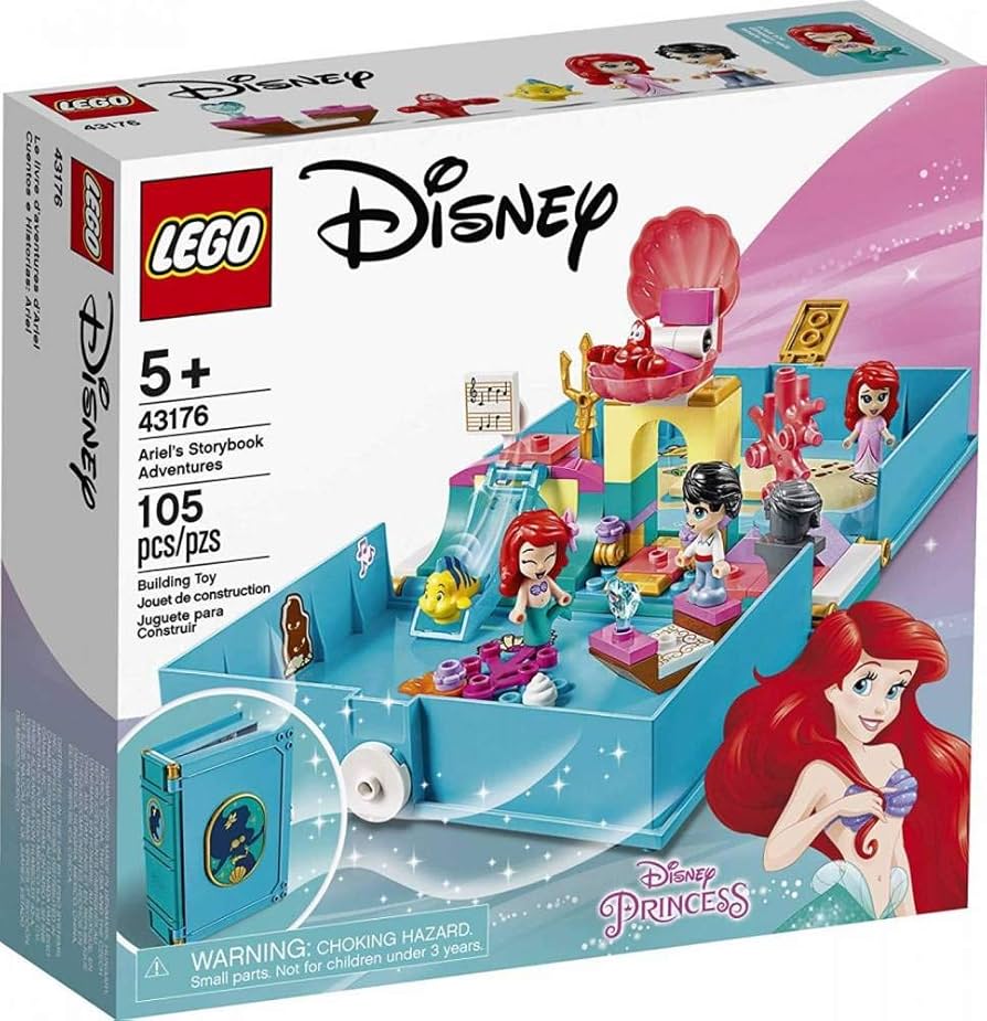 LEGO Disney The Little Mermaid Ariel's Storybook Adventures 43176