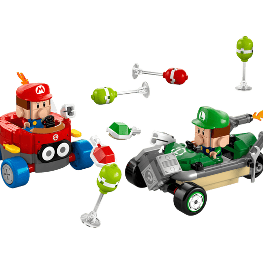 LEGO Super Mario Mario Kart Baby Mario vs. Baby Luigi 72034