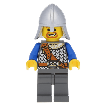 LEGO MINIFIG Castle Bricks and More Crown Knight cas407