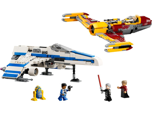 LEGO Star Wars Ahsoka New Republic E-wing vs. Shin Hati's Starfighter 75364