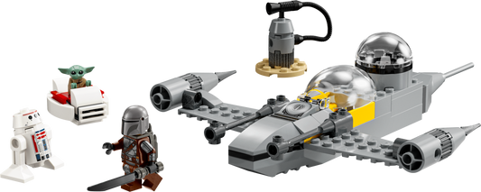 PRE-LOVED LEGO Star Wars The Mandalorian Mando and Grogu's N-1 Starfighter 75410