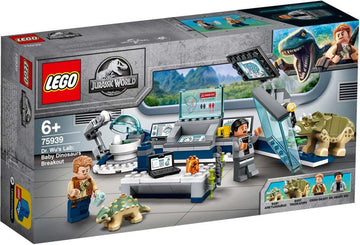 LEGO Jurassic World Dr. Wu's Lab Baby Dinosaurs Breakout 75939