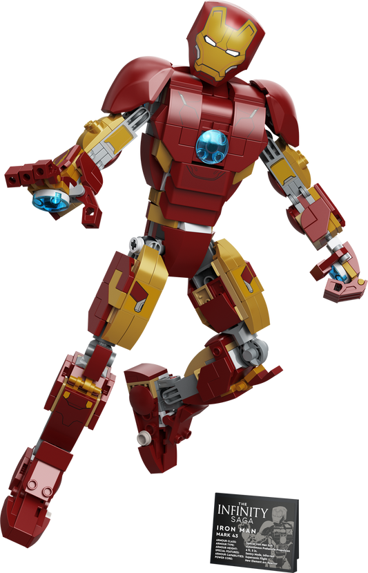 PRE-LOVED LEGO Marvel Super Heroes Avengers Iron Man Figure 76206
