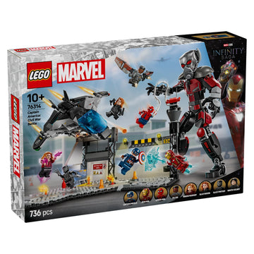 LEGO Captain America Civil War Action Battle 76314