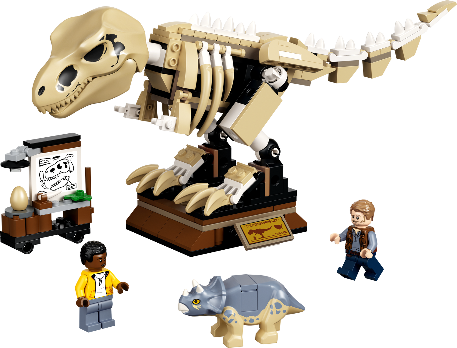 LEGO Jurassic World rex Dinosaur Fossil Exhibition 76940