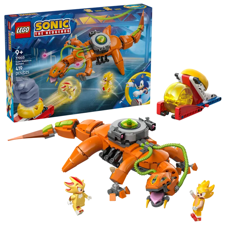 PRE-LOVED LEGO Sonic the Hedgehog Super Shadow vs. Biolizard 77003