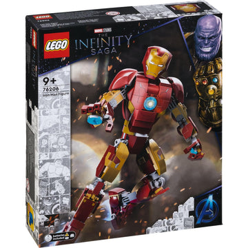 PRE-LOVED LEGO Marvel Super Heroes Avengers Iron Man Figure 76206