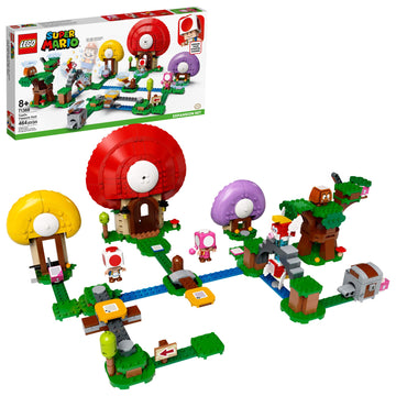 PRE-LOVED LEGO Super Mario Toad's Treasure Hunt 71368 (No Box)