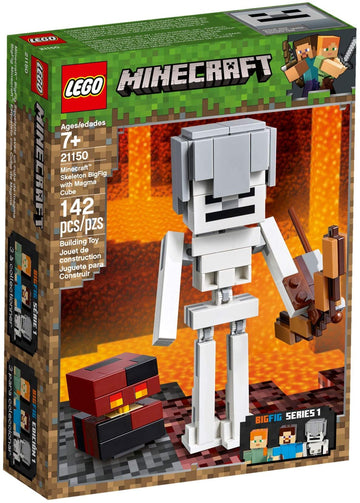 LEGO Minecraft Skeleton BigFig with Magma Cube 21150