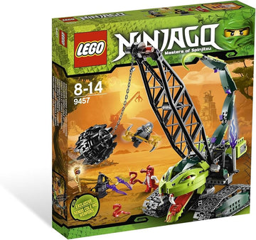 PRE-LOVED LEGO Ninjago Rise of the Snakes Fangpyre Wrecking Ball 9457