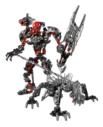 PRE-LOVED LEGO Bionicle Maxilos and Spinax 8924 (No Box)