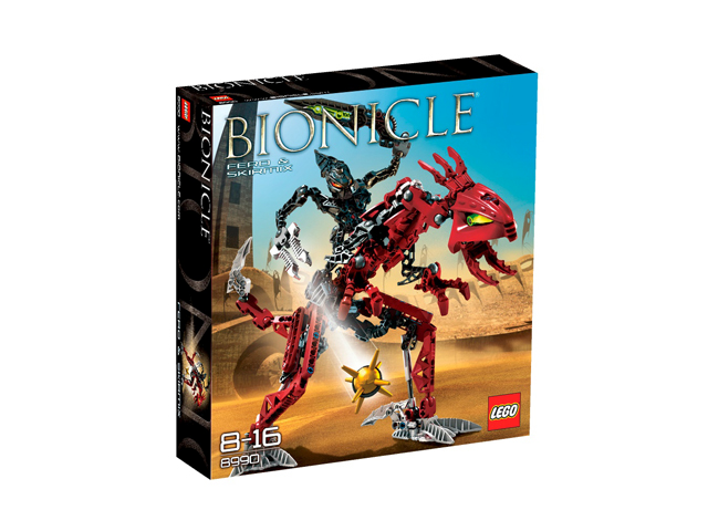 LEGO Bionicle Fero and Skirmix 8990