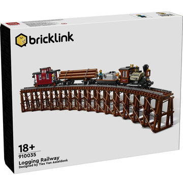 LEGO Bricklink Designer Program Logging Railway 910035
