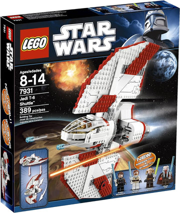 LEGO Star Wars The Clone Wars T-6 Jedi Shuttle 7931