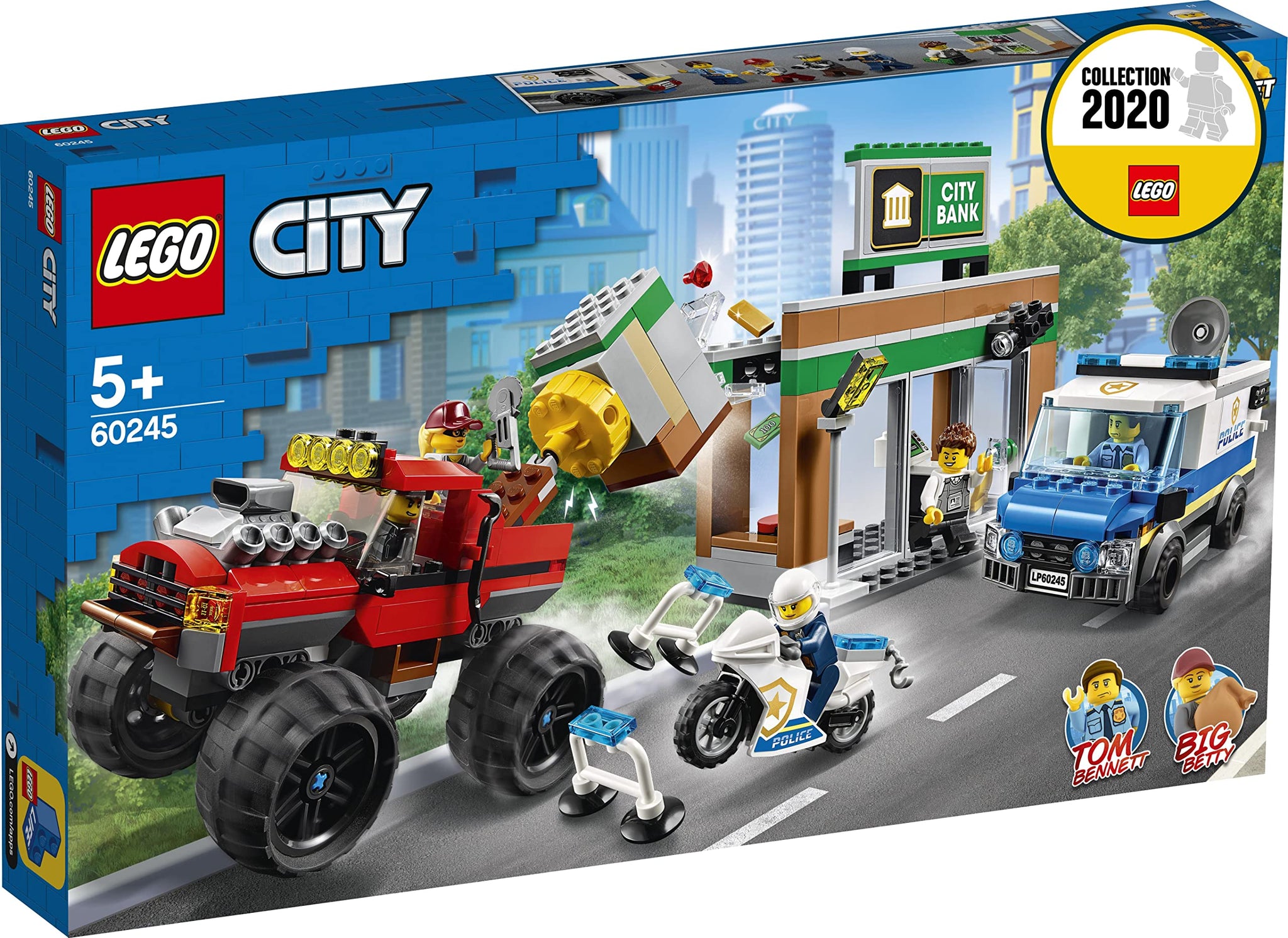 PRE-LOVED LEGO City Police Monster Truck Heist 60245