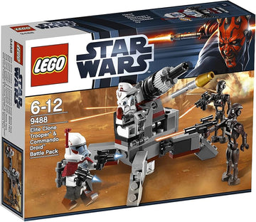 LEGO Star Wars The Clone Wars Elite Clone Trooper & Commando Droid Battle Pack 9488