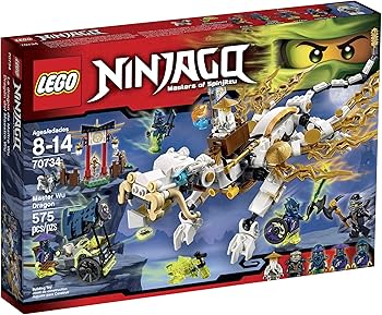 PRE-LOVED LEGO Ninjago Master Wu Dragon 70734