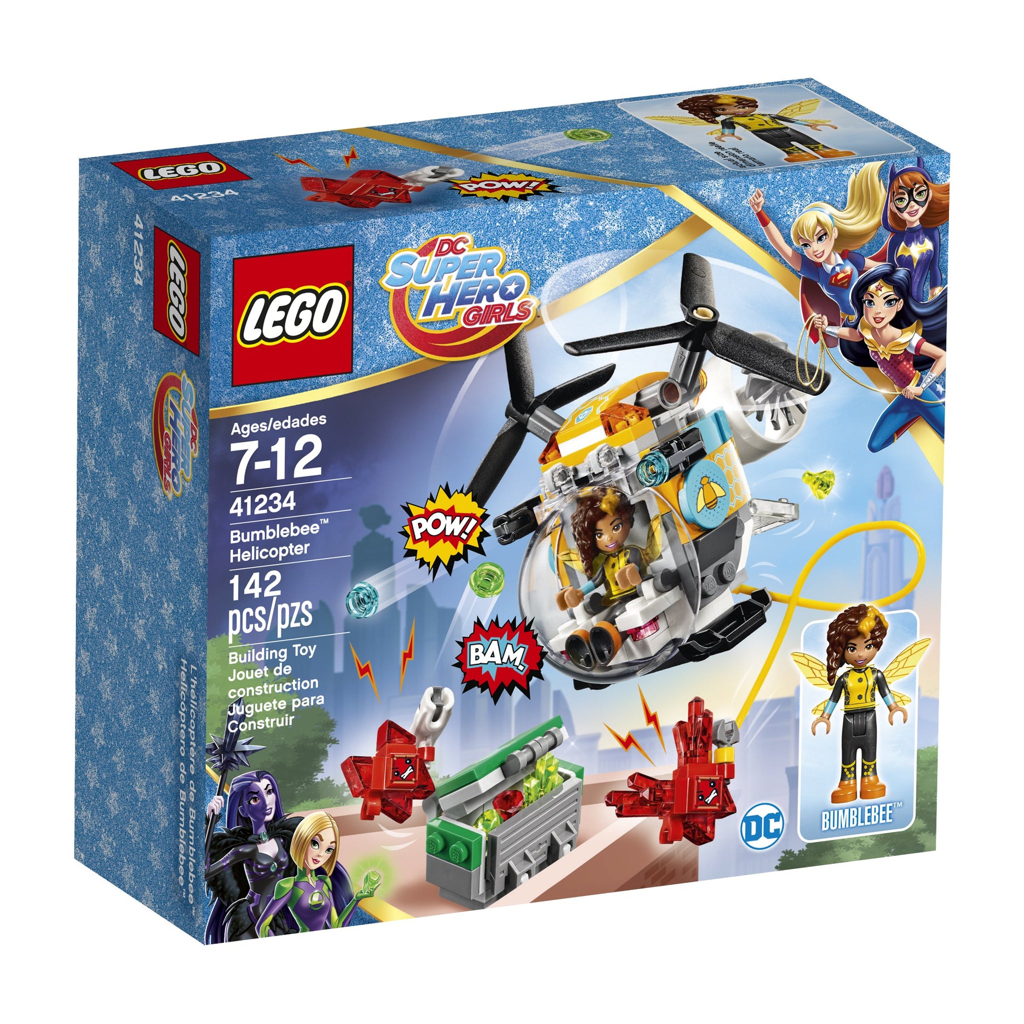 LEGO DC Super Hero Girls Bumblebee Helicopter 41234
